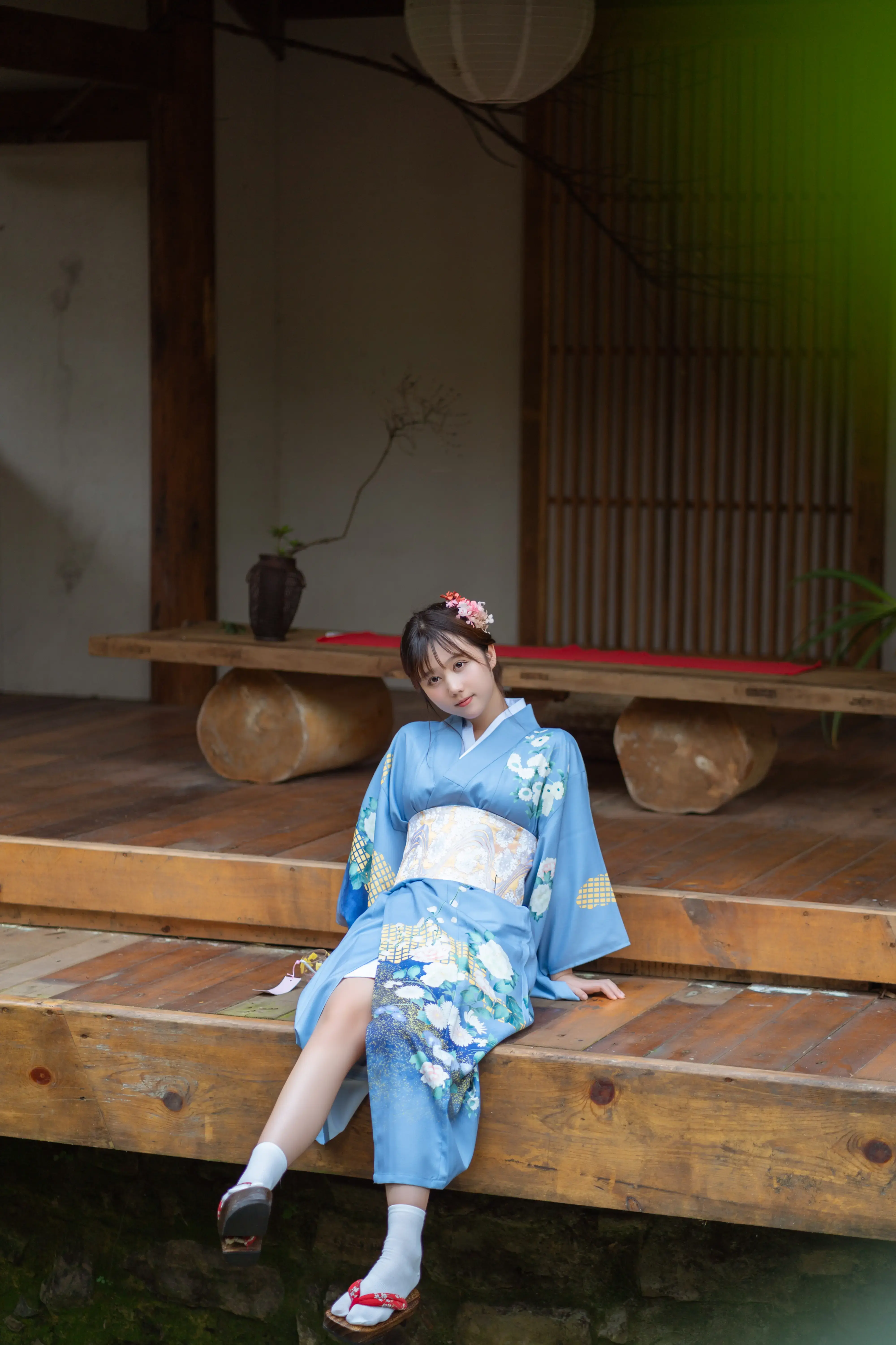 镜酱 – 私奔之和服 19P